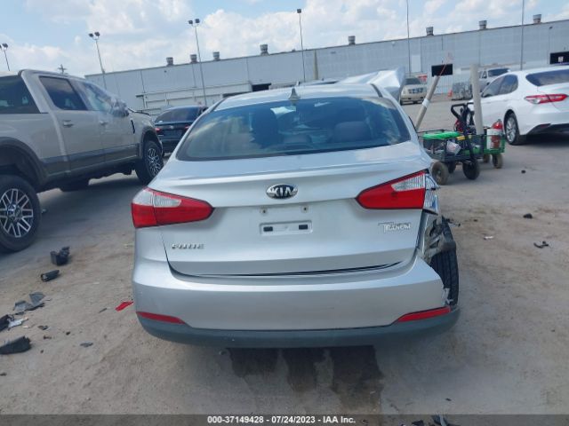 KNAFX4A65E5125308 KIA FORTE LX