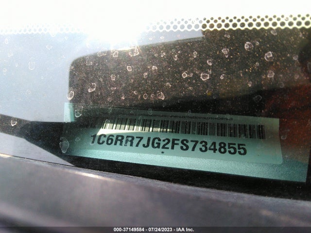 1C6RR7JG2FS734855 RAM 1500 Laramie