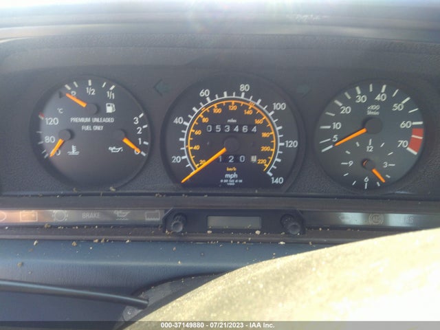 1991 MERCEDES-BENZ 190 E 2.6 VIN: WDBDA29D8MF795929