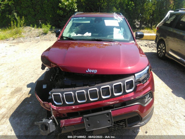 2022 JEEP COMPASS LATITUDE VIN: 3C4NJDBB4NT132455