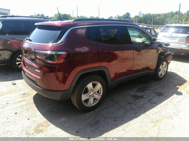 2022 JEEP COMPASS LATITUDE VIN: 3C4NJDBB4NT132455