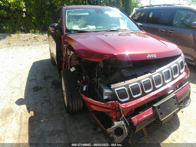 2022 JEEP COMPASS LATITUDE VIN: 3C4NJDBB4NT132455