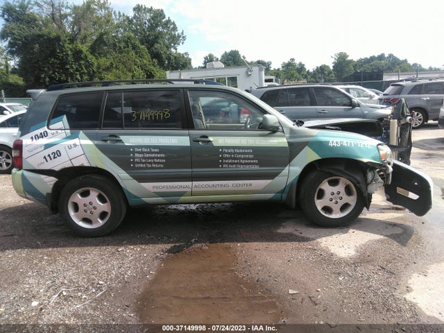 2007 TOYOTA HIGHLANDER W/3RD ROW/SPORT W VIN: JTEEP21A570190968
