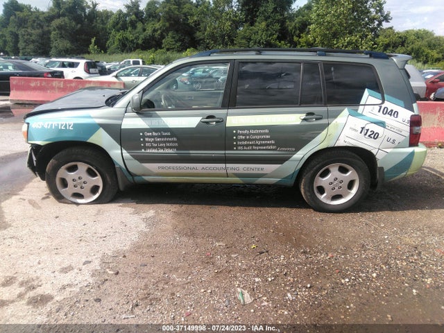 2007 TOYOTA HIGHLANDER W/3RD ROW/SPORT W VIN: JTEEP21A570190968