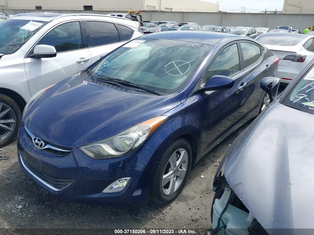 2012 HYUNDAI ELANTRA GLS PZEV VIN: 5NPDH4AE0CH111599
