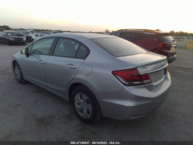 Honda Civic Sedan Lx 2014 2HGFB2F59EH530961 Image 9