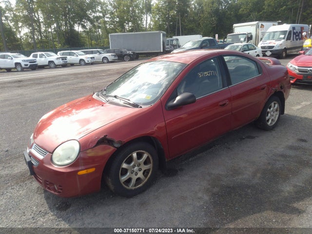 2005 DODGE NEON SXT VIN: 1B3ES56C35D266063