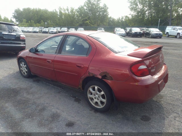 2005 DODGE NEON SXT VIN: 1B3ES56C35D266063
