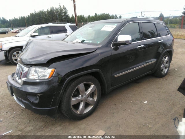 2013 JEEP GRAND CHEROKEE OVERLAND VIN: 1C4RJFCT7DC524859