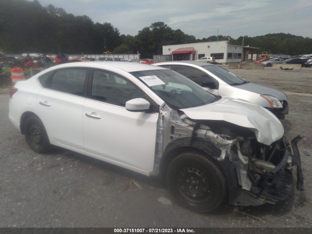 2019 NISSAN SENTRA S VIN: 3N1AB7AP6KY274267