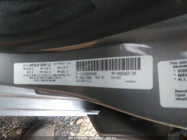 Chrysler 200 C 2015 1C3CCCCG2FN524569 Image 9