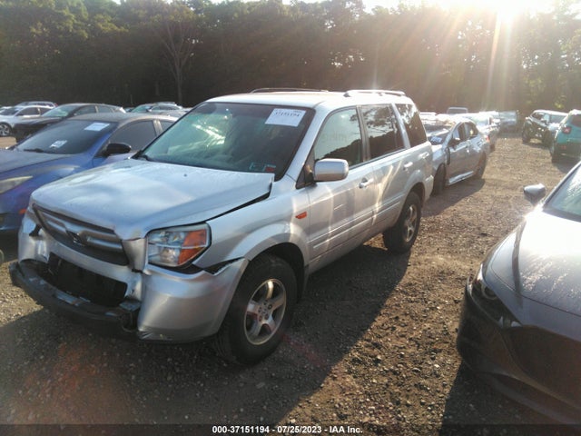 2007 HONDA PILOT EX VIN: 2HKYF18417H528206