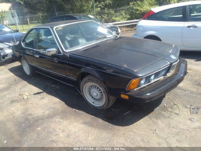 1984 BMW 633 CSI VIN: WBAEB7407E6727852