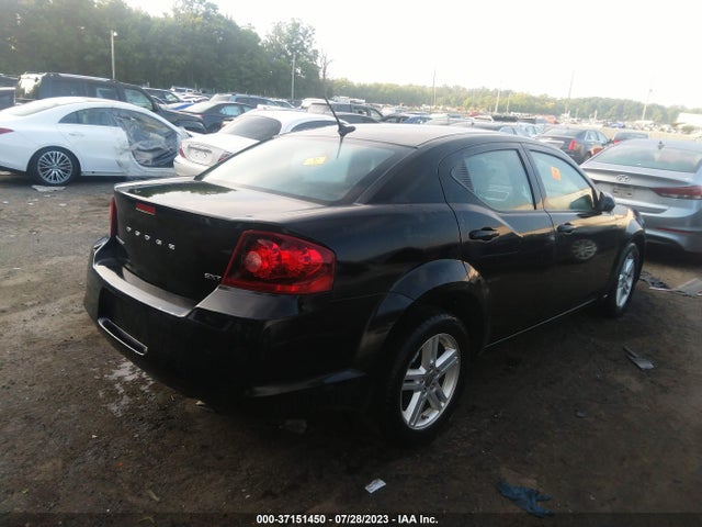 2013 DODGE AVENGER SXT VIN: 1C3CDZCB5DN618639