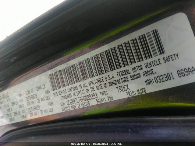 3C6RR7LT6HG689293 RAM 1500 Big Horn