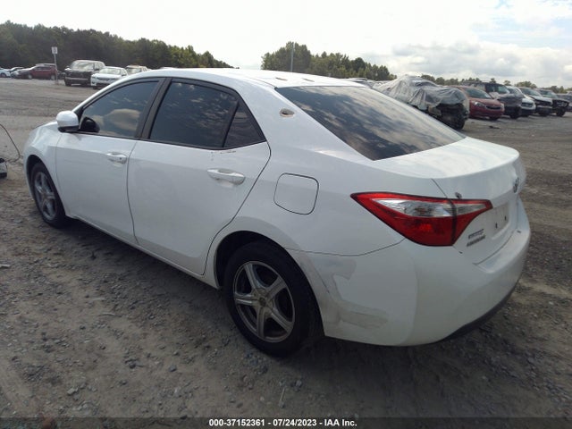 2014 TOYOTA COROLLA L/LE/S/S PLUS/LE PLUS VIN: 2T1BURHE6EC177201