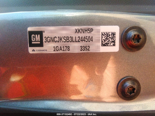 Chevrolet TRAX LS 2020 3GNCJKSB3LL244504 Image 9