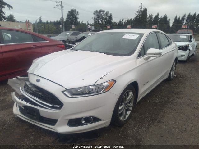 3FA6P0RU5FR105210 Ford Fusion Titanium Hybrid
