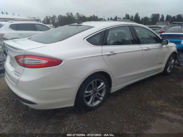 3FA6P0RU5FR105210 Ford Fusion Titanium Hybrid