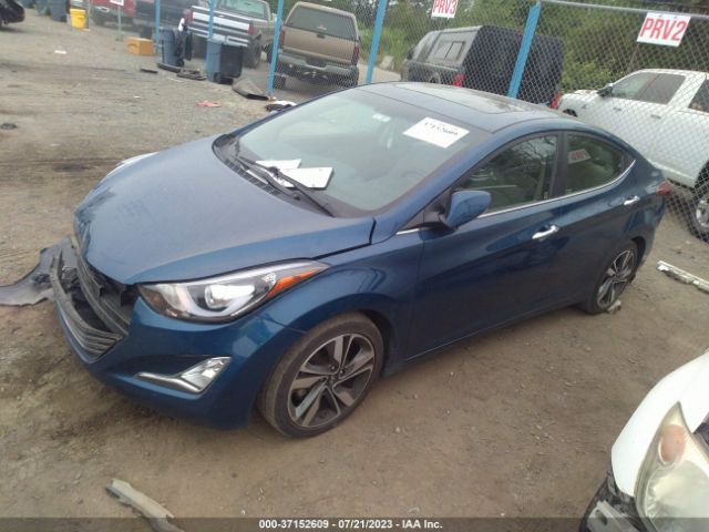 Hyundai Elantra Limited 2015 KMHDH4AE9FU252838 Image 2