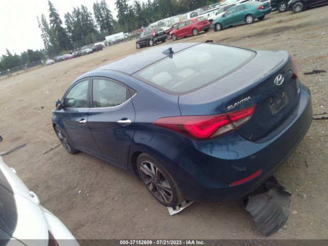 Hyundai Elantra Limited 2015 KMHDH4AE9FU252838 Image 4
