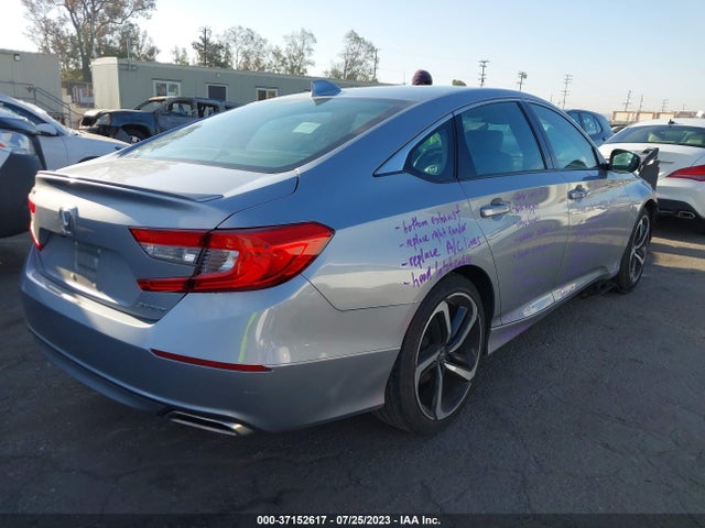 2018 HONDA ACCORD SEDAN SPORT 1.5T VIN: 1HGCV1F33JA076993
