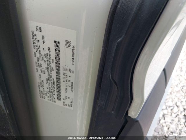1FTYR1YM1KKA56607 Ford TRANSIT VAN