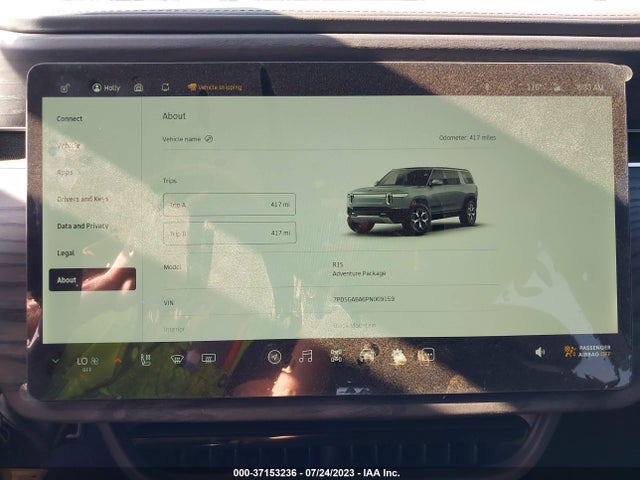 2023 Rivian R1S, VIN: 7PDSGABA6PN009159