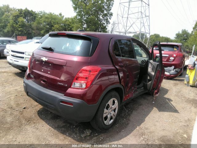 3GNCJKSB2GL227599 Chevrolet Trax 1ls