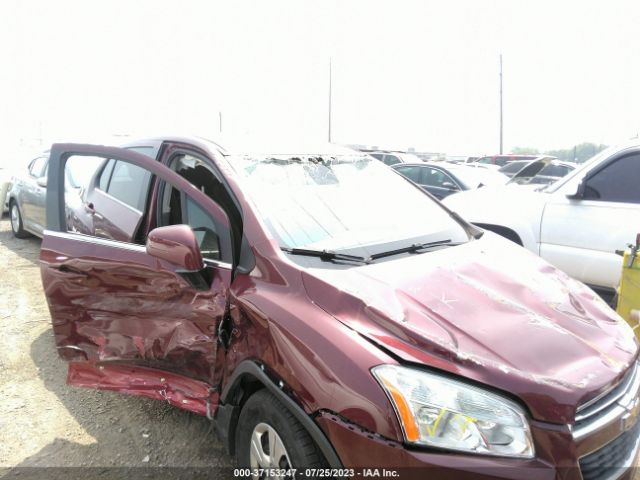 3GNCJKSB2GL227599 Chevrolet Trax 1ls