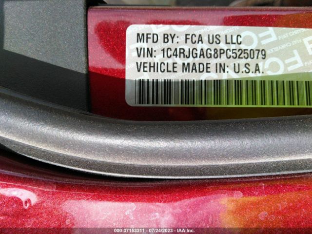 1C4RJGAG8PC525079 Jeep Grand Cherokee Laredo