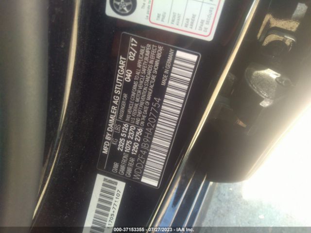 WDDZF4JB9HA207754 Mercedes-Benz E-class E 300