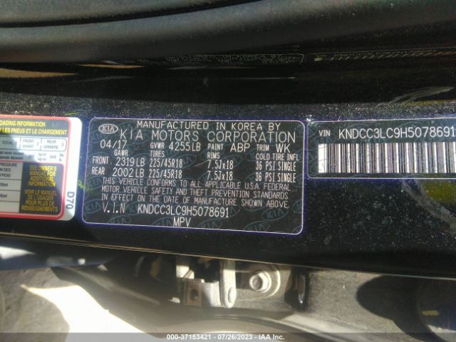 KNDCC3LC9H5078691 KIA Niro Touring Launch Edition