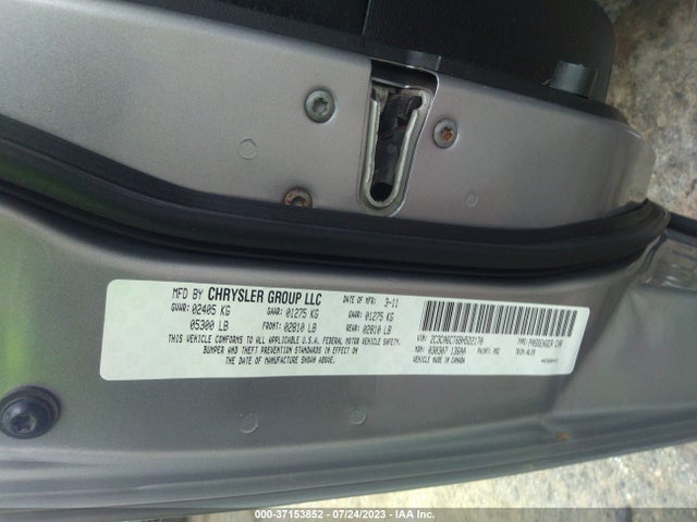 2011 CHRYSLER 300 300C VIN: 2C3CA6CT6BH522170