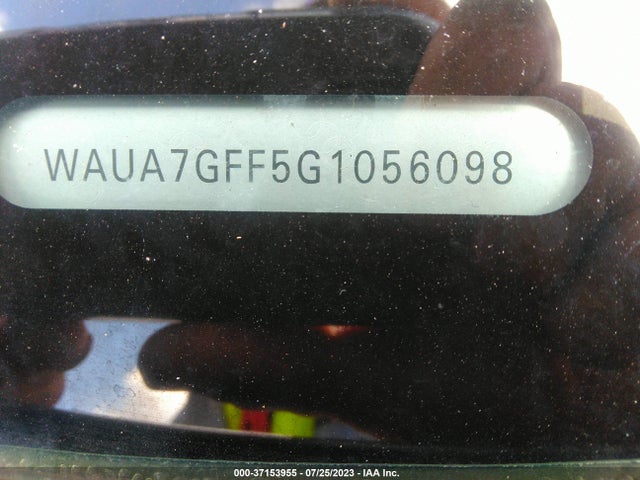 WAUA7GFF5G1056098 Audi A3 1.8t Premium