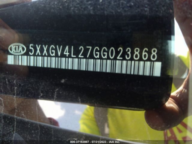 5XXGV4L27GG023868 KIA Optima Sxl Turbo