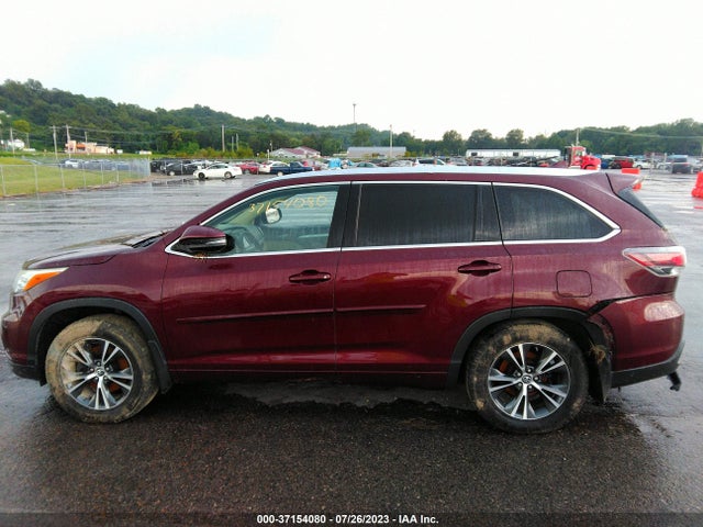 2016 TOYOTA HIGHLANDER XLE VIN: 5TDJKRFH3GS355204