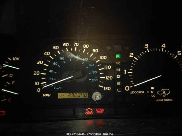 1999 LEXUS LX 470 VIN: JT6HT00WXX0043406