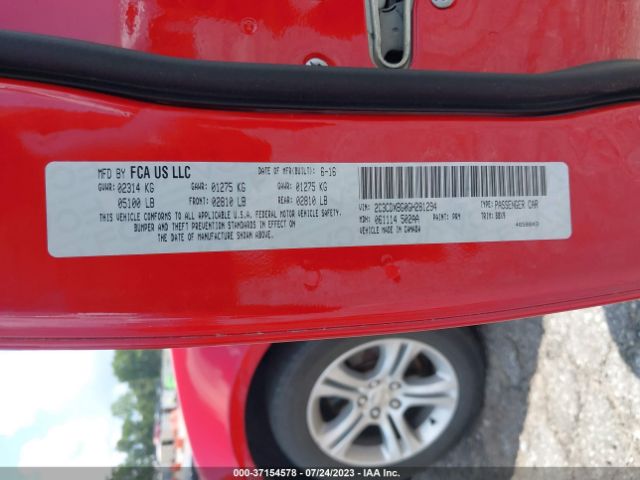 2C3CDXBG0GH281294 Dodge Charger Se