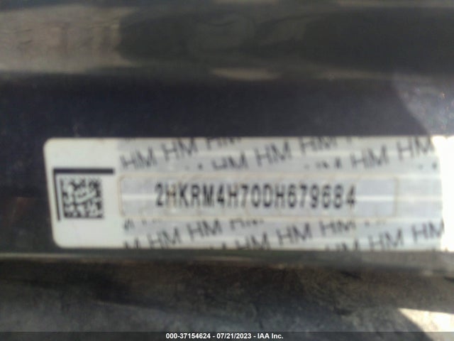 2013 HONDA CR-V EX-L VIN: 2HKRM4H70DH679684