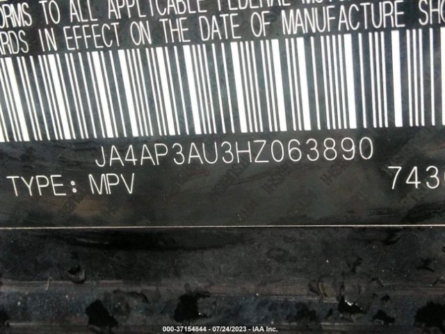 JA4AP3AU3HZ063890 Mitsubishi Outlander Sport 2.0