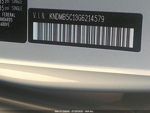 KNDMB5C13G6214579 KIA SEDONA LX