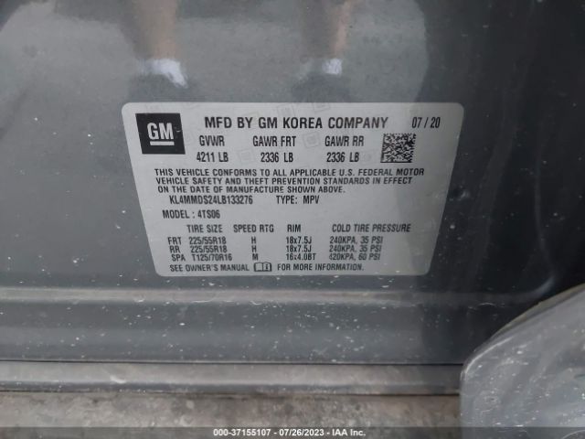 KL4MMDS24LB133276 Buick Encore Gx Fwd Select