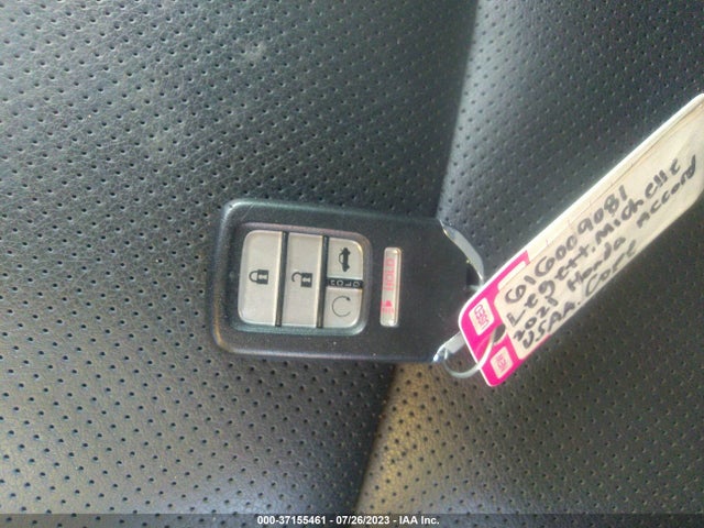 2021 HONDA ACCORD SEDAN TOURING VIN: 1HGCV2F92MA012233