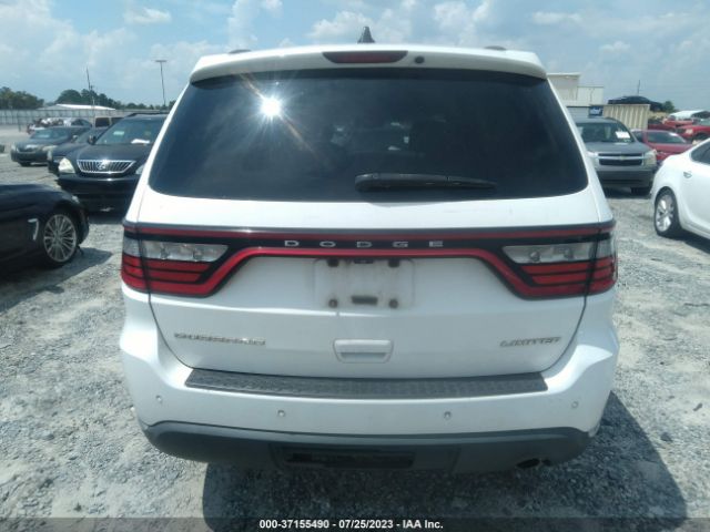 1C4RDHDG8GC301237 Dodge DURANGO LIMITED