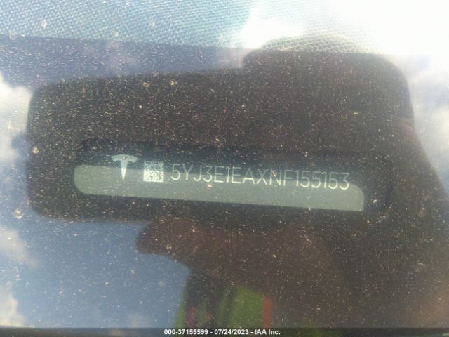 5YJ3E1EAXNF155153 Tesla MODEL 3