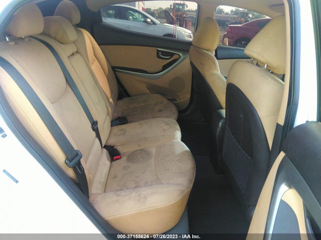 2012 HYUNDAI ELANTRA GLS PZEV VIN: 5NPDH4AE6CH134191
