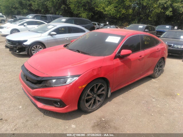 2019 HONDA CIVIC SEDAN SPORT VIN: 2HGFC2F8XKH548615