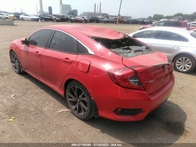 2019 HONDA CIVIC SEDAN SPORT VIN: 2HGFC2F8XKH548615