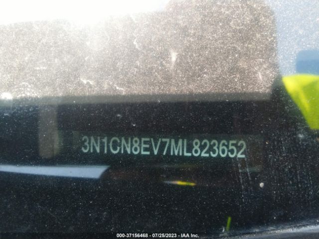 3N1CN8EV7ML823652 Nissan VERSA SV